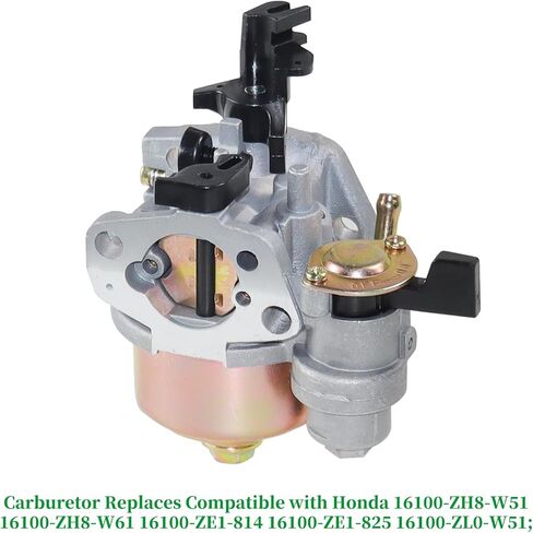 المكربن ​​GX160 يستبدل Honda 16100-ZH8-W51، 16100-ZH8-W61، 16100-ZE1-814، 16100-ZE1-825 لهوندا GX120، GX140، GX 140، GX160، GX 160، GX168، GX 168، جي اكس 200، جي اكس 200 محركات in Kuwait