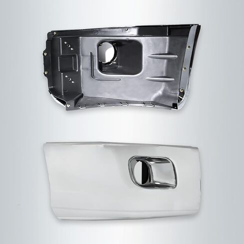 Bumper Corner w/o Fog Light Hole fit for 2013-2022 Peterbilt 579 Semi Truck Left Side Chrome in Kuwait