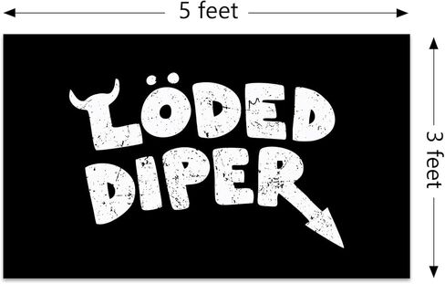 مفروشات مضحكة من Loded ملهمة تحفيزية لديكور غرفة النوم في المكتب والصالة الرياضية والكلية مع 4 حلقات لسهولة التعليق على الحائط. in Kuwait