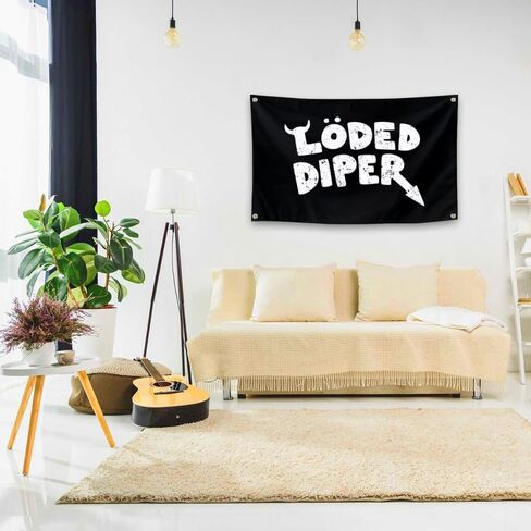 مفروشات مضحكة من Loded ملهمة تحفيزية لديكور غرفة النوم في المكتب والصالة الرياضية والكلية مع 4 حلقات لسهولة التعليق على الحائط. in Kuwait