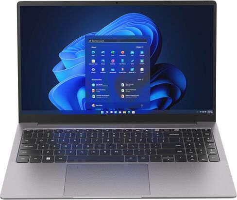 【Win 11Pro & MS Office 2019】 15.6 inch All-metal FHD(1920*1080) Laptop Core i7-9750H（up to 4.5GHz）High Performance CPU 32GB RAM 1TB NVMe SSD UHD Graphics 630/Full-function DP Port/RJ45 (32G+1TB SSD) in Saudi Arabia