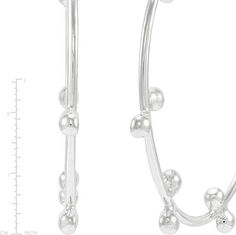 أقراط سيلبادا "الشعبية" من الفضة الإسترليني in Kuwait