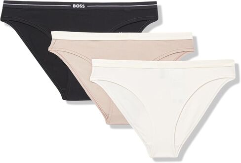 BOSS Women's 3-Pack Bold Logo Briefs in Saudi Arabia