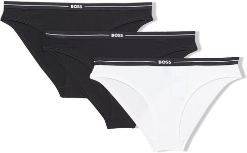 BOSS Women's 3-Pack Bold Logo Briefs in Saudi Arabia