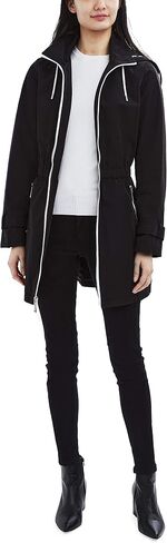 Laundry by Shelli Segal Women's Zip Front Anorak Windbreaker in Saudi Arabia