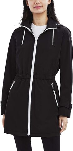 Laundry by Shelli Segal Women's Zip Front Anorak Windbreaker in Saudi Arabia