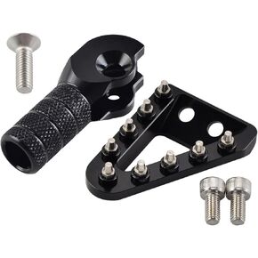 Black Gear Shifter Shift Lever Brake Pedal Plate Replacement Tip Compatible with Husqvarna 2016 TC125 FC250 350 450 2017-2022 TE TX TC FC FX FE 125-501,XCW XCFW,See Fitment