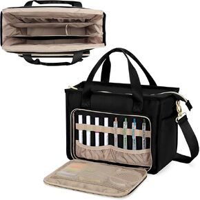 Small Teacher Tote Bag for Women, Work Tote Bag with Pocket for College and Office