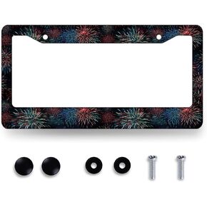 Never Drive Faster Than Your Guardian Angel Can Fly License Plate Frame Funny Text License Plate Stainless Steel Accessory License Plate Personalise Decoration with Screws 12.3" x 6.3" Women Men