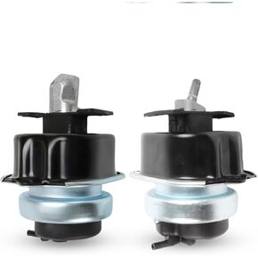 2pcs Engine Mount Set for 2006-2014 X5 X6 E70 E71 E72 Replaces 22116795417 22116793016 Automotive Replacement Engine Mounts