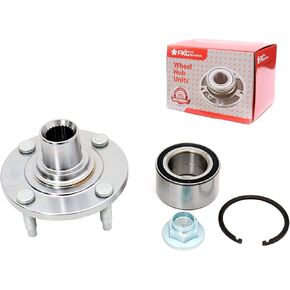 FKG 518503 Front Wheel Bearing Hub Assembly Fit for 1983-1990 Ford Escort, 1984-1994 Ford Tempo, 1984-1994 Mercury Topaz, 1983-1988 Ford Exp