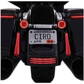CIRO Fang® Rear LED Signal Light Inserts (Black)