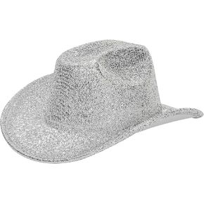 Women-Western-Rhinestone-Cowboy-Hat-Sparkly-Cowgirl-Crystal-Bride-Hat for Wedding Music Costume Party Size:S-M