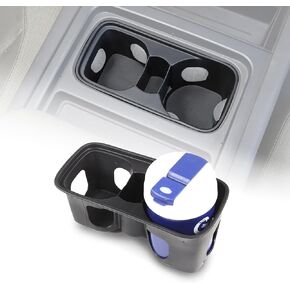 TPE Cup Holder Coasters Compatible with Land Rover Defender 2020 2021 Accessories, Center Console Cup Holder Insert Coaster (2020-2021)