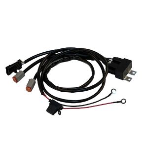 Baja lp6 lp6-Pro lp9 lp9-Pro LED Headlight Wiring Harness for '15-'23 Harley Davidson Road Glide