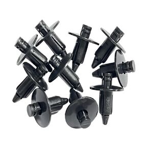 20pcs 7mm Plastic Rivets Fender Clip Retainer Bumper Nylon Push Rivet Pins Compatible with Suzuki GSXR 600 750 1000 GSX1300R 7mm/0.27" Expansion Screws Replacement Kit