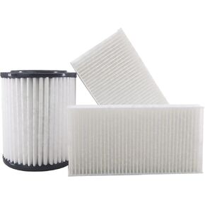 Engine & Cabin Air Filter Fit for 2002-2005 Honda Civic 2002-2006 CR-V 2003-2006 Element 2002-2006 Acura RSX Replace 17220-PNB-003 17220-PNA-003