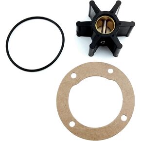 Inboard Water Pump Impeller 22405-0001-P for Jabsco Marine Engine Parts Repair Kit Replacement Johnson 09-808B-1 Neoprene