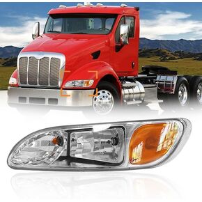 Headlights for Peterbilt 387 Truck High and Low Beam Bulb Left Driver Side Headlamp in Saudi Arabia