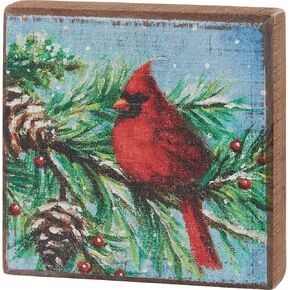 Primitives by Kathy Cardinal Home Décor Sign