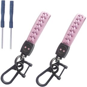 Car Genuine Leather Keychain Key Ring Lanyard Accessories Business Present Suitable for