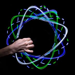 GloFX Orbits: 7-Color Fantasy Lights Toy Spinning Lightshow Orbital Light Flashing