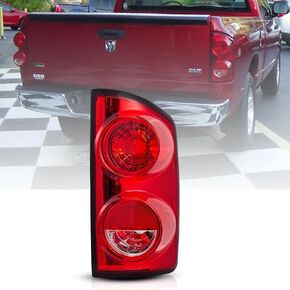 Tail Light fit for 2007 2008 2009 Dodge Ram 1500 2500 3500 Pickup rear light Assembly Driver Left Side CH2800165 55277303AC