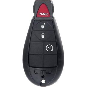 ECCPP IYZ-C01C IYZC01C 2-Pack Keyless Entry Remote Car Key Fob Replacement for 2008-2010 Fit for Chrysler 300 3.5L 2008-2010 Fit for Chrysler 300 5.7L 4 Button
