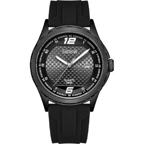 Analog Watches for Men,Easy Read Waterproof Sport Casual Classic Fashion Silicone Analog Quartz Big Face Dress Wrist Watch