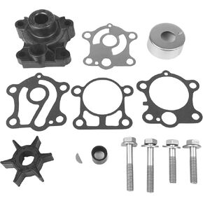 6J8-W0078-01-00 6J8-W0078-A1-00 6J8-W0078-A2-00 6J8-W0078-00-00 Water Pump Impeller Repair Kit with Housing for Yamaha Outboard 25 30 HP 2 Stroke Replace Sierra Marine 18-3430