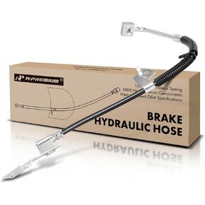 A-Premium Front Passenger Brake Hydraulic Hose Compatible with Dodge Models - Ram 1500 Van 2003 3.9L 5.2L 5.9L, with 4-Wheel ABS - Replace# 52009450AG