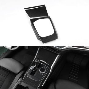 Carbon Fiber Center Console Trim Cover for BMW 2 Series G42 for BMW 3 Series G20 G21 3GT (2019 to 2024) for BMW 4 Sereis G22 G23 G26 G28 (2019-2023) Automatic Gear Shift Panel Frame Cover