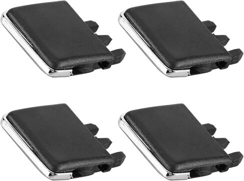 4Pcs Front Center AC Vent Air Conditioning Vent Outlet Tab Clips, Air Vent Clip Tab A/C Fresh Air Grille Clips, Front Left &Right AC Vent Air Vent Outlet Tab Clips, Black in Kuwait