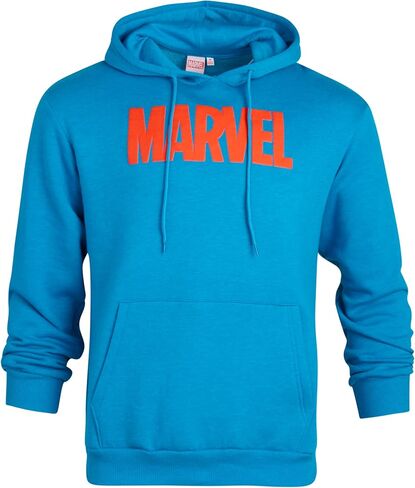 سويت شيرت بغطاء للرأس من الصوف للرجال من Marvel - Retro Iron Man، Hulk، Captain America، Thor، Spider-Man in Kuwait
