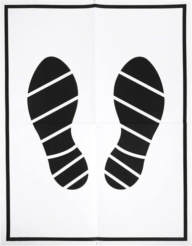 Paper Car Mats Automotive Floor Papert Mat Folding Floor Mats Portable Vehicle Foot Pads 50pcs for Automotive Car Supplies in Saudi Arabia