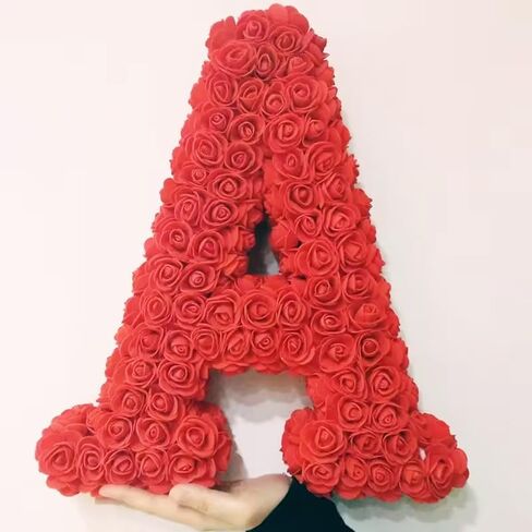 432 Pcs Mini Artificial Rose Flower Heads Real Looking Foam Fake Roses Heads for DIY Wedding Flowers Accessories Bridal Hair Clips Headbands Dress Valentine's Day Decoration(Red) in Saudi Arabia