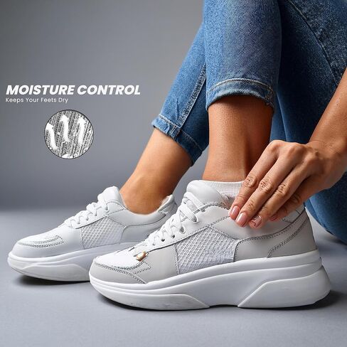 جوارب Laura Ashley النسائية ذات القطع المنخفض للغاية ببطانة ليزر | غير قابل للانزلاق وغير مرئي | مثالي للرياضة والارتداء اليومي in Kuwait