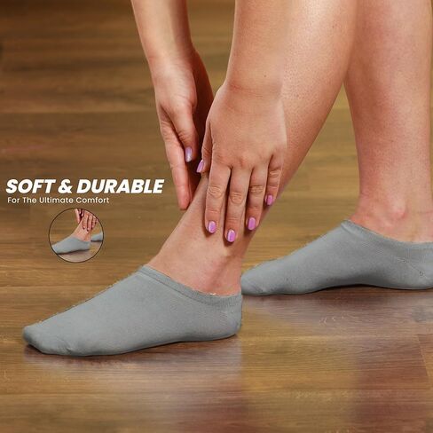 جوارب Laura Ashley النسائية ذات القطع المنخفض للغاية ببطانة ليزر | غير قابل للانزلاق وغير مرئي | مثالي للرياضة والارتداء اليومي in Kuwait