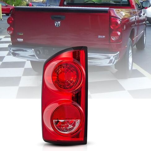 Tail Light fit for 2007 2008 2009 Dodge Ram 1500 2500 3500 Pickup rear light Assembly Driver Left Side CH2800165 55277303AC in Saudi Arabia