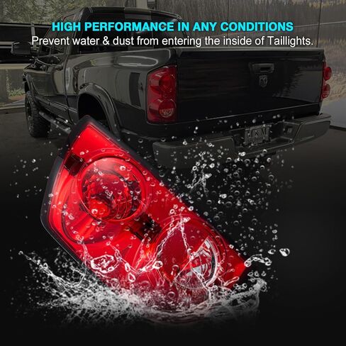 Tail Light fit for 2007 2008 2009 Dodge Ram 1500 2500 3500 Pickup rear light Assembly Driver Left Side CH2800165 55277303AC in Saudi Arabia