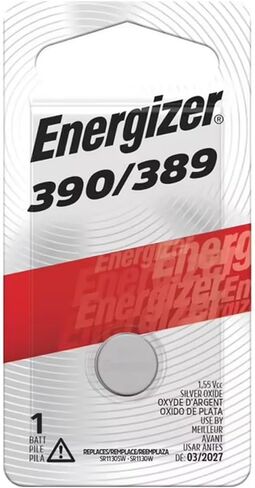 بطارية إنرجايزر 389BPZ زيرو ميركوري، عدد 1 (عبوة من قطعتين) in Kuwait