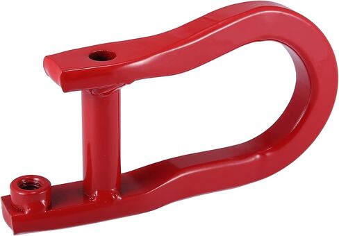 X AUTOHAUX Left Right Front Recovery Tow Hooks Kit 84192871 for Chevy for Chevrolet Silverado for GMC Sierra 1500 2007-2019 Red in Saudi Arabia