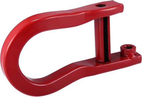 X AUTOHAUX Left Right Front Recovery Tow Hooks Kit 84192871 for Chevy for Chevrolet Silverado for GMC Sierra 1500 2007-2019 Red in Saudi Arabia