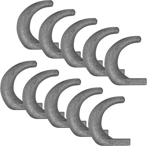 10 قطع من خطافات حبل سلسلة السلامة الملحومة على المقطورات، خطافات ربط بقاعدة مسطحة بقطر 17 مم بحد أقصى in Kuwait