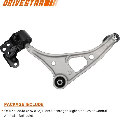 DRIVESTAR قطعتان RK623549 RK623548 ذراع التحكم السفلي الأيمن والأيسر مع مفصل كروي، مناسب 2014-23 لـ Acura MDX، 2019-23 لـ Honda Passport، 2016-23 لـ Honda Pilot، 2017-23 لـ Honda Ridgeline in Saudi Arabia