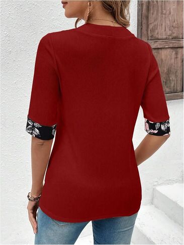 SOLY HUX Women's Teacher Outfits for Women Floral Print Shirts Summer Fall Tops Lightweight Open-Front Cardigan Sweater in Saudi Arabia
