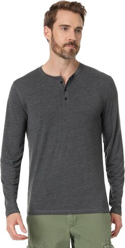 Lucky Brand Men's Tencel Jersey Long Sleeve Henley in Saudi Arabia