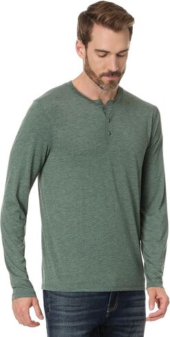 Lucky Brand Men's Tencel Jersey Long Sleeve Henley in Saudi Arabia
