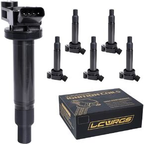 Set of 6 Ignition Coils Fits for 3.0 V6 Toyota Sienna Highlander Camry Avalon Lexus ES300 RX300 1999 2000 2001 2002 2003 2004 2005 2006 2007 2008 Coil Packs Replaces# UF267 C1175