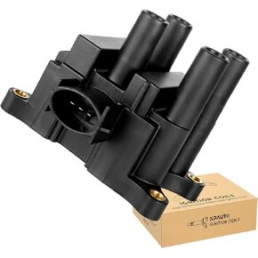 Ignition Coil Pack Compatible with 2.0L 2.3L Ford Focus Ranger Escape Contour Mazda 6 B2300 Tribute Mercury Mystique 2000 2001 2002 2003 2004 2005 2006 2007 2008 2009 2.0 2.3, FD497 FD501 DG506 DG536